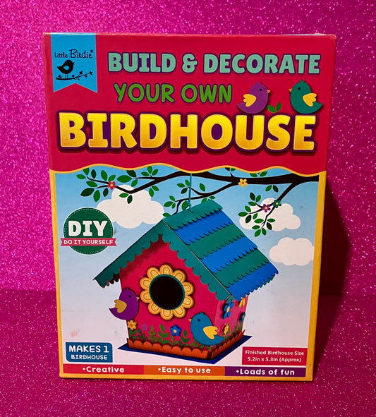 DIY Birdhouse Craft Kit