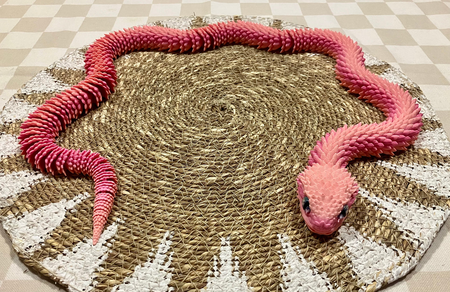 3D Printed Snake 84cm approx