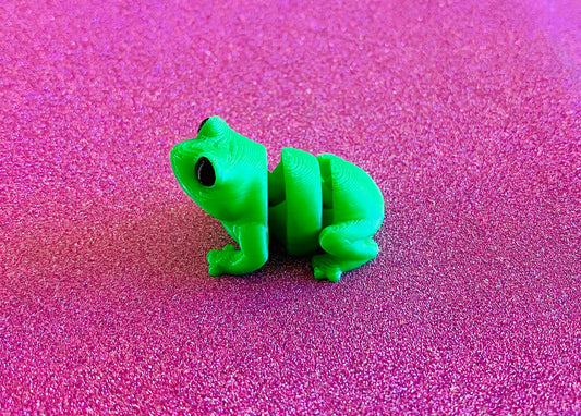 3D Printed Mini Articulated Frog