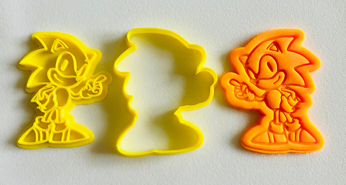 3D Printed Doh/Clay Cutter and Stamp #17