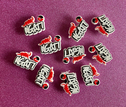 @79 Shoe Charms Pack of 10