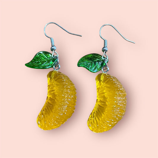 Orange Earrings