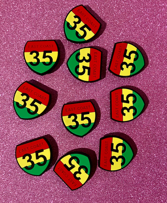 @51 Shoe Charms Pack of 10