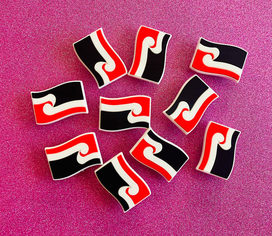 Flag Shoe Charms Pack of 10