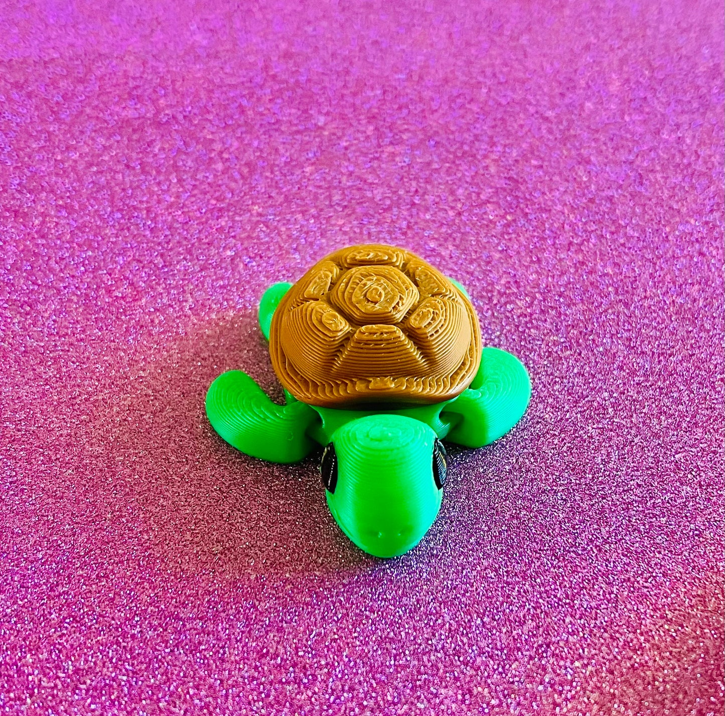 3D Printed Mini Articulated Turtle