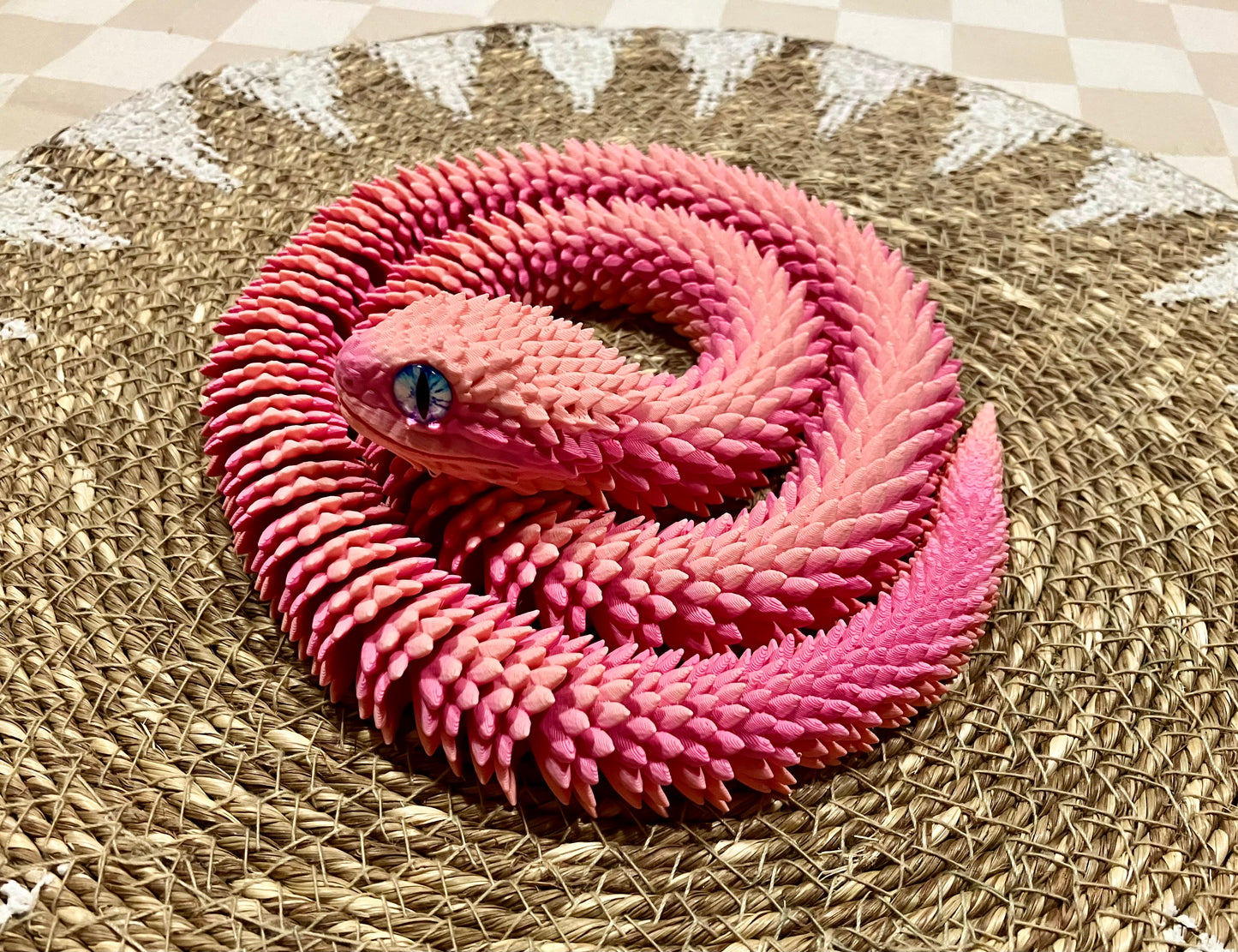 3D Printed Snake 84cm approx