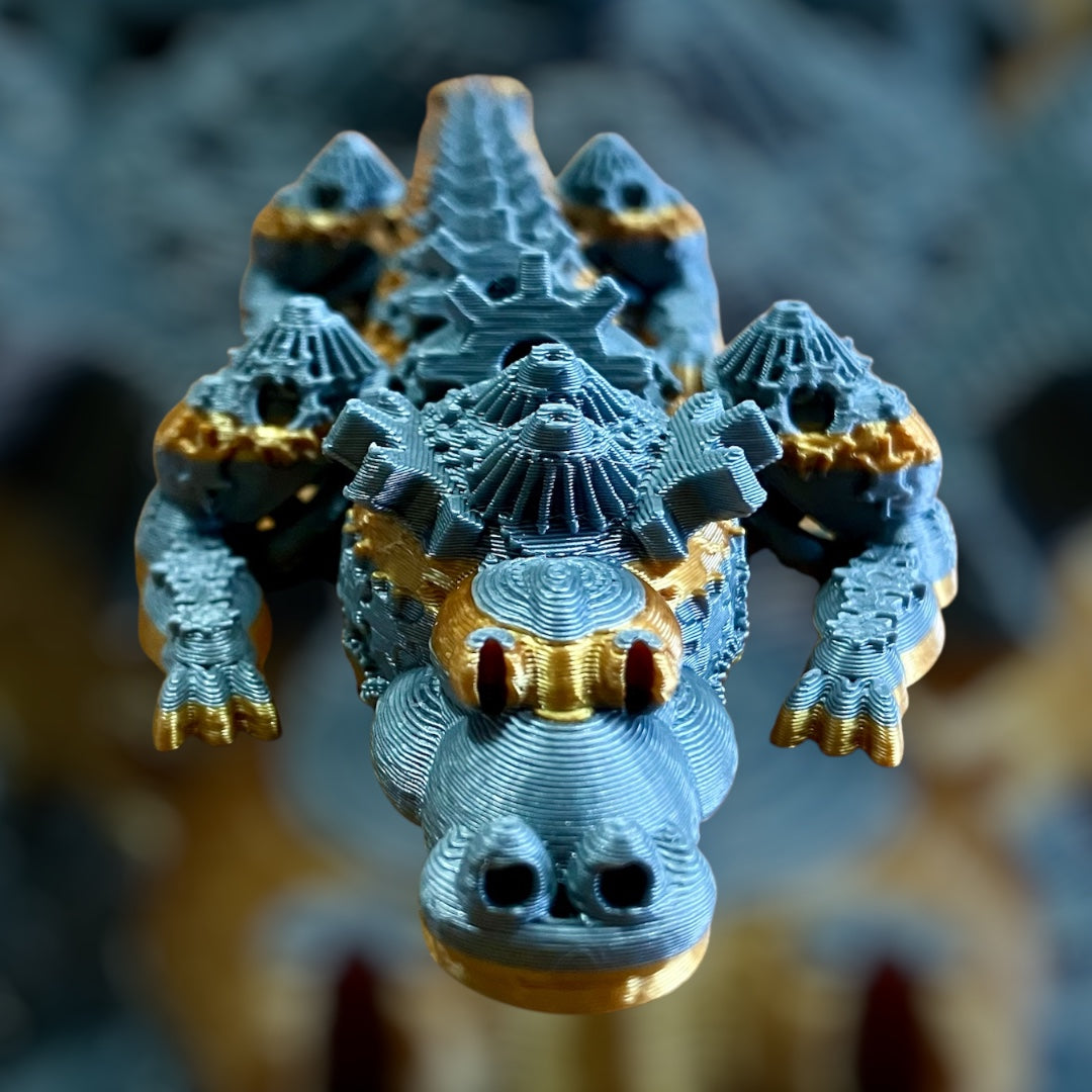 3D Printed Mechanical Dragon