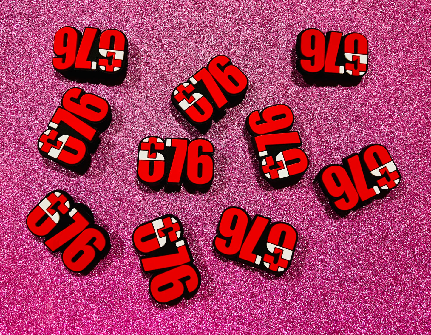 :8 Shoe Charms Pack of 10