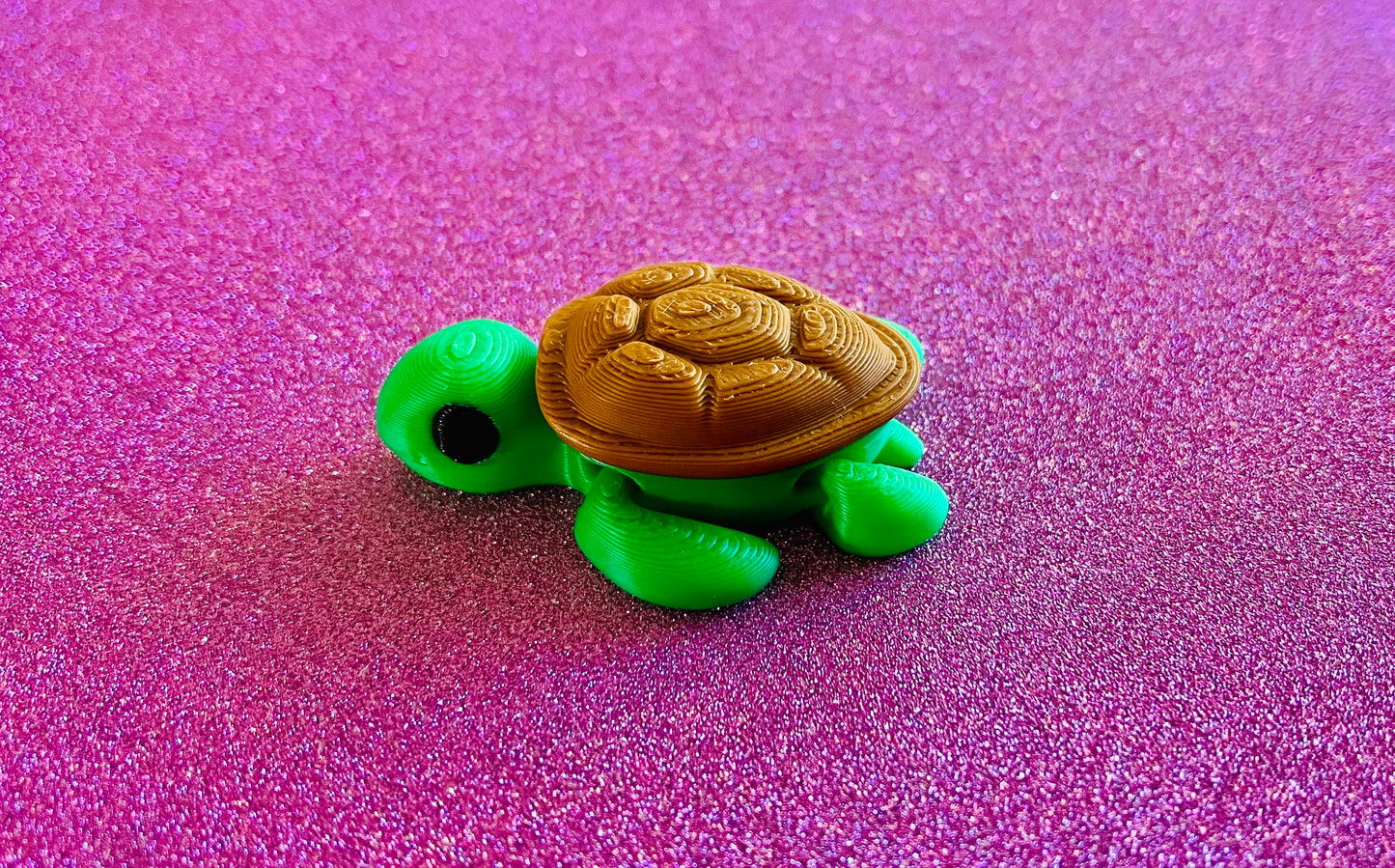 3D Printed Mini Articulated Turtle