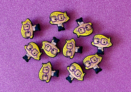 @64 Shoe Charms Pack of 10