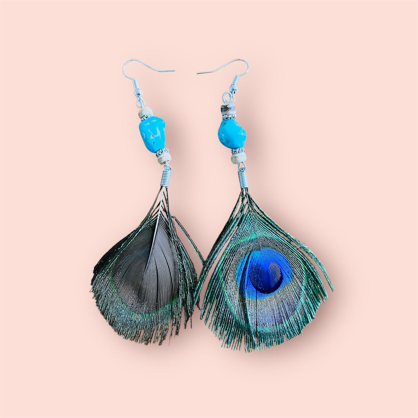 Peacock Style Earrings