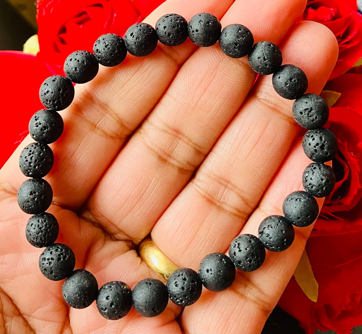 Lava Stone Bracelet