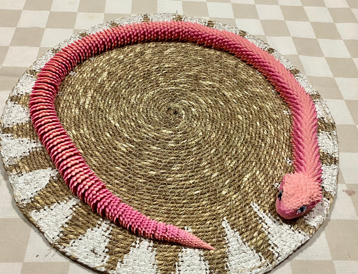 3D Printed Snake 84cm approx