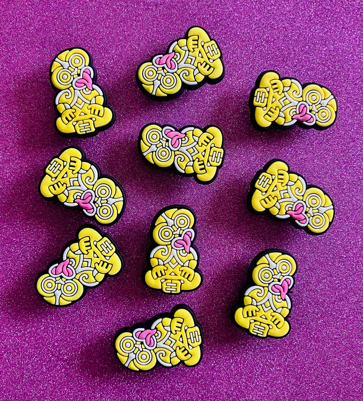 @4 Shoe Charms Pack of 10
