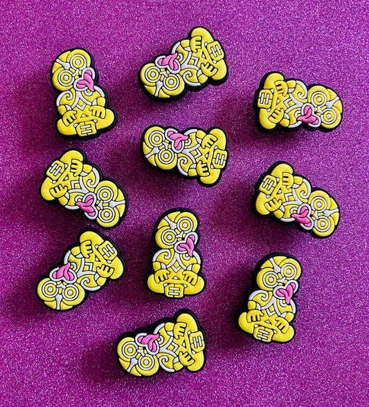 @4 Shoe Charms Pack of 10