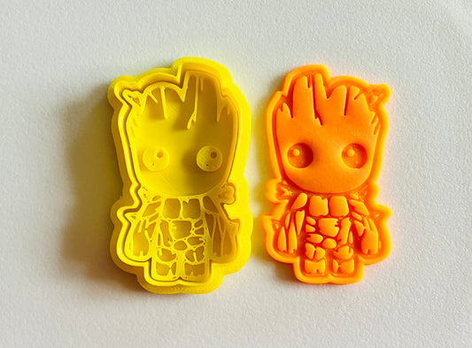3D Printed Doh/Clay Cutter and Stamp #10