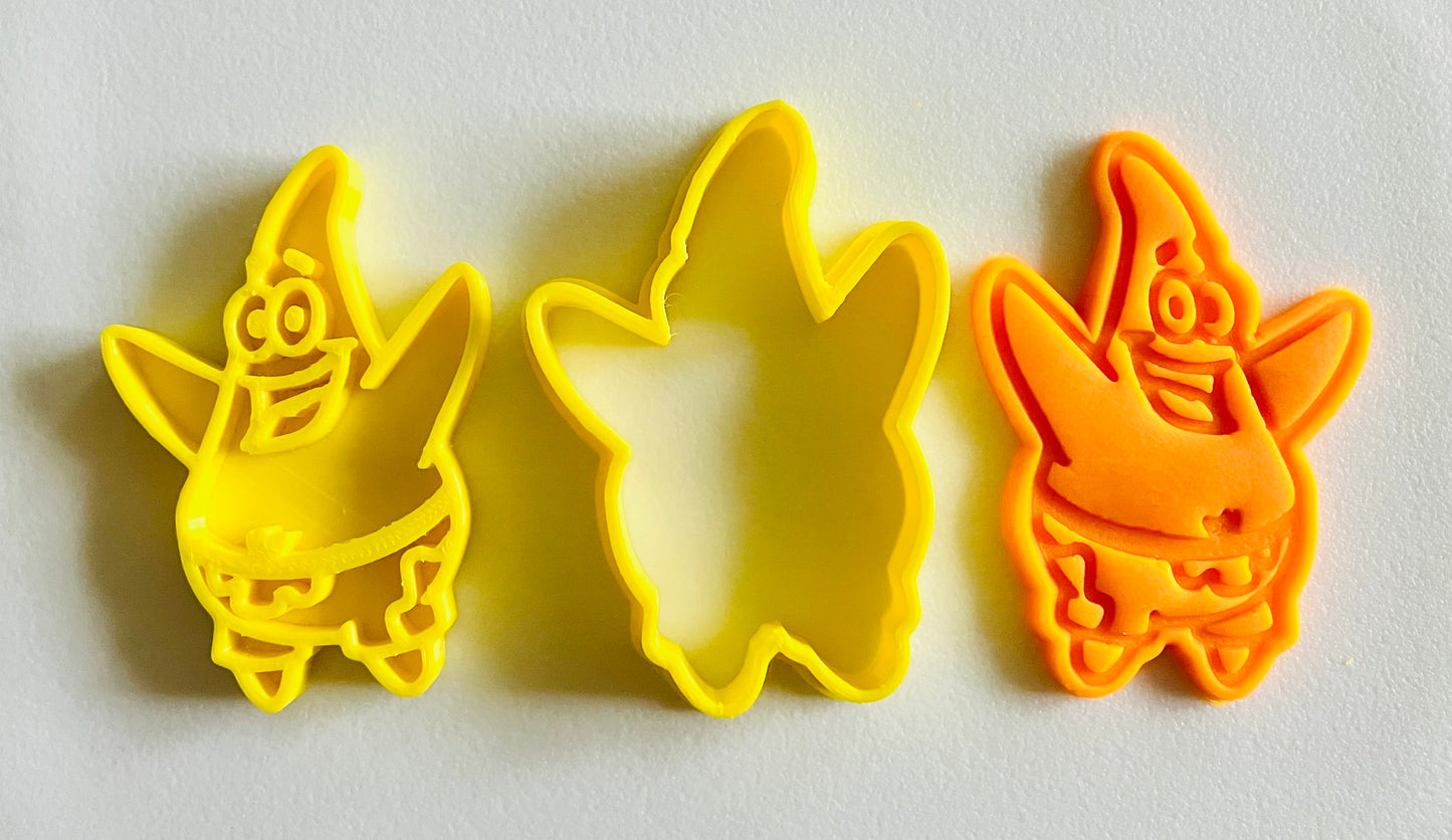 3D Printed Doh/Clay Cutter and Stamp #22