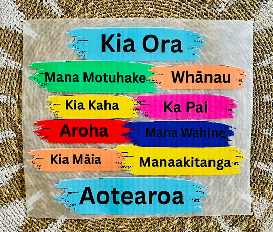 Kia Ora Aotearoa Iron On Heat Transfer for Clothing #27