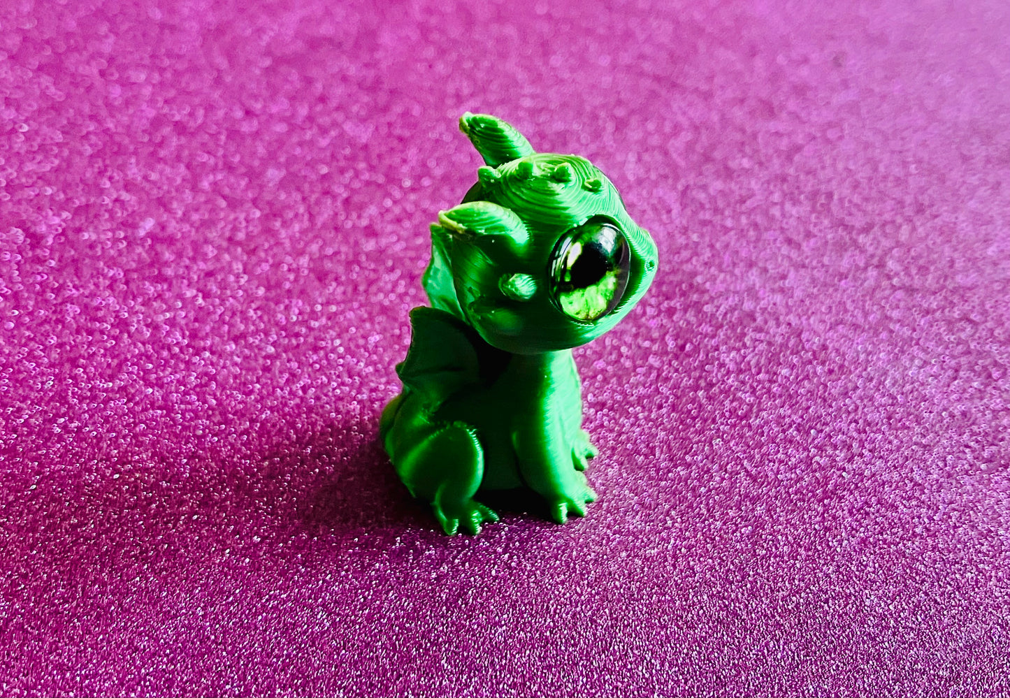 3D Printed Mini Dragon (Green)