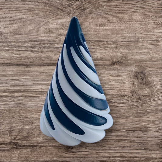 Passthrough/Spiral Cone Fidget (Black and White)