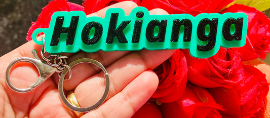 3D Printed Hand Painted Keychain/Bagchain #Hokianaga