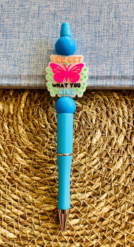 Beaded Pen @3
