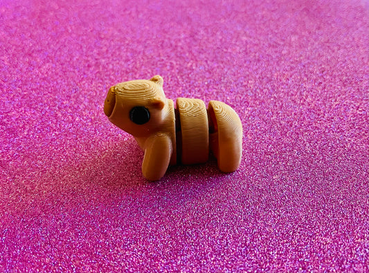 3D Printed Mini Articulated Capybara