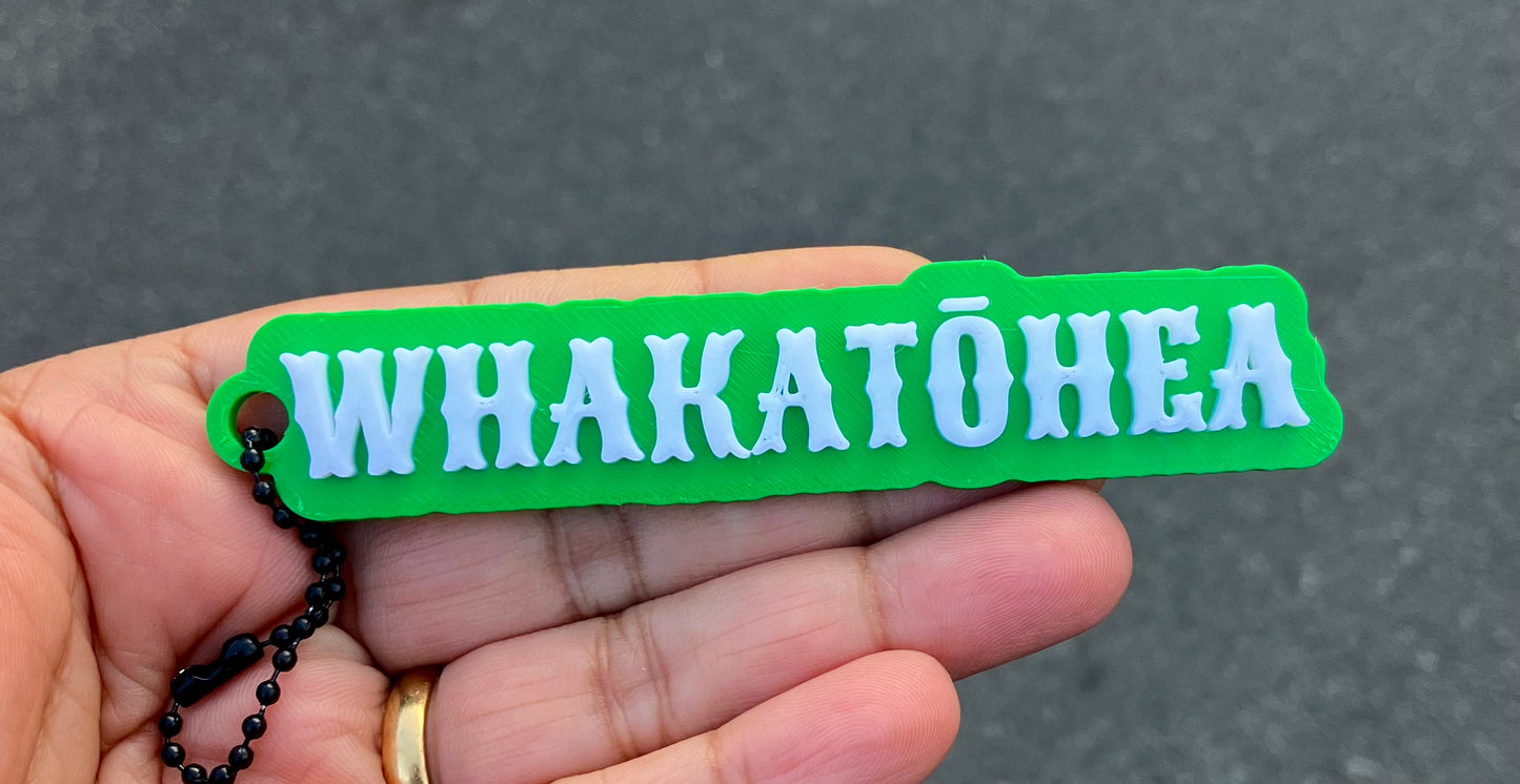 WHAKATŌHEA Keychain/Bagchain