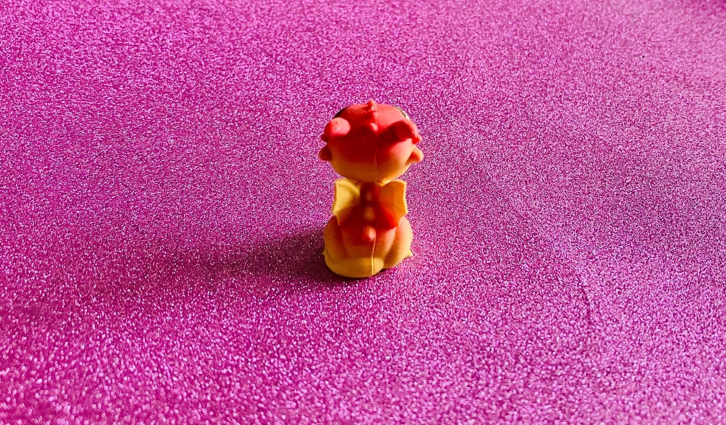 3D Printed Mini Dragon (Yellow-Orange)