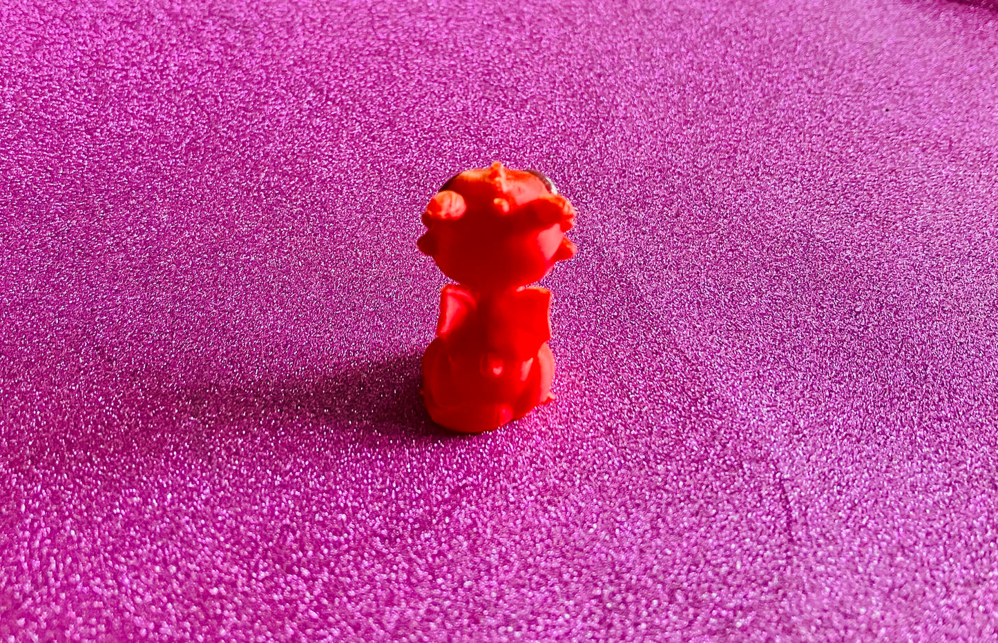 3D Printed Mini Dragon (Orange)