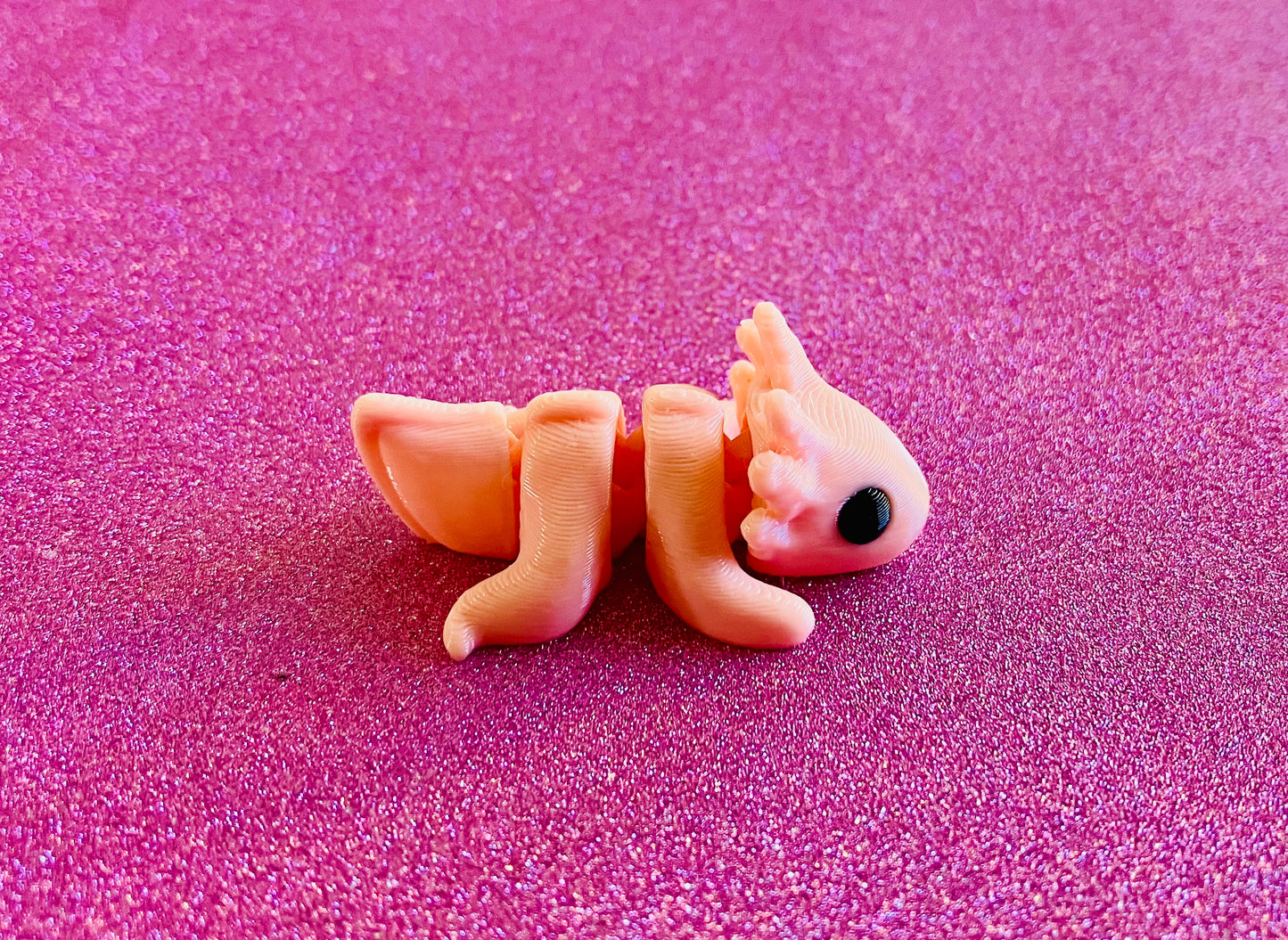 3D Printed Articulated Axolotl
