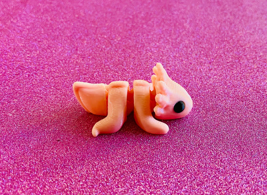 3D Printed Articulated Axolotl