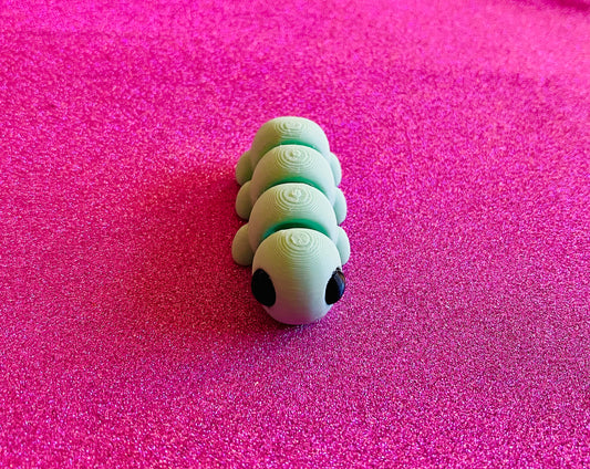 3D Printed Mini Articulated Caterpillar