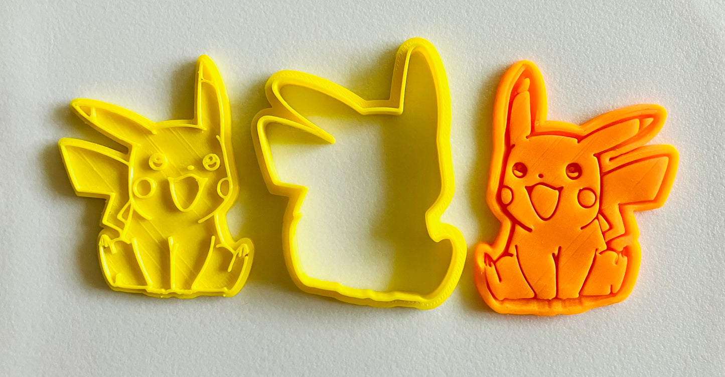 3D Printed Doh/Clay Cutter and Stamp #18