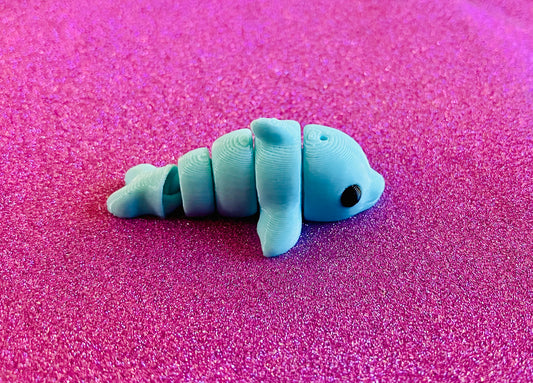3D Printed Mini Articulated Dolphin