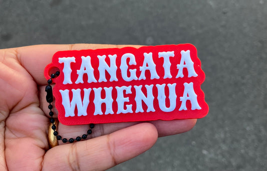 TANGATA WHENUA Keychain/Bagchain
