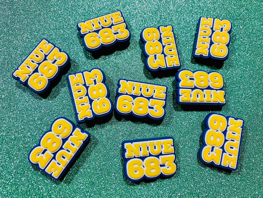 :12 Shoe Charms Pack of 10