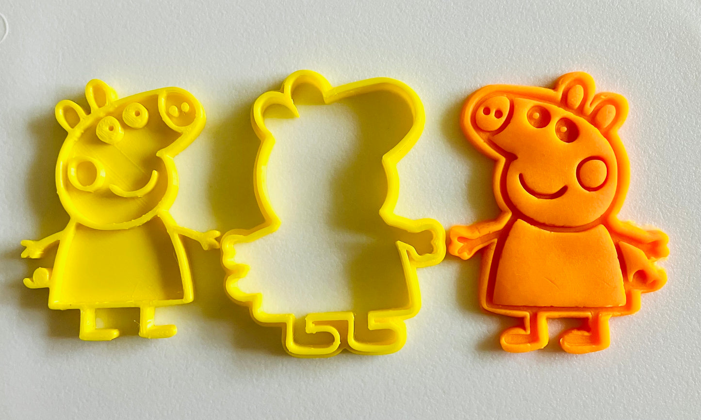 3D Printed Doh/Clay Cutter and Stamp #21