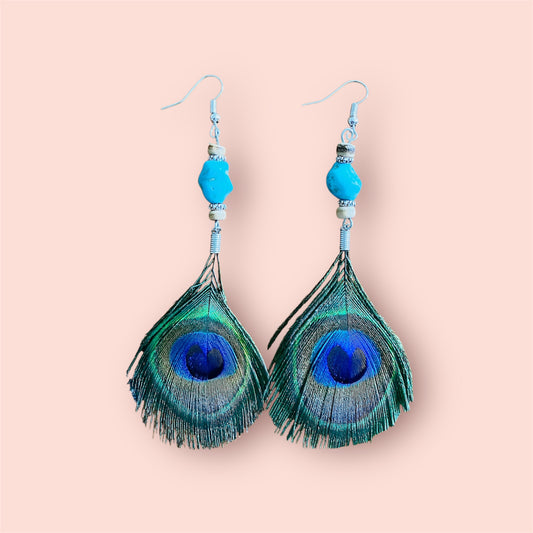 Peacock Style Earrings