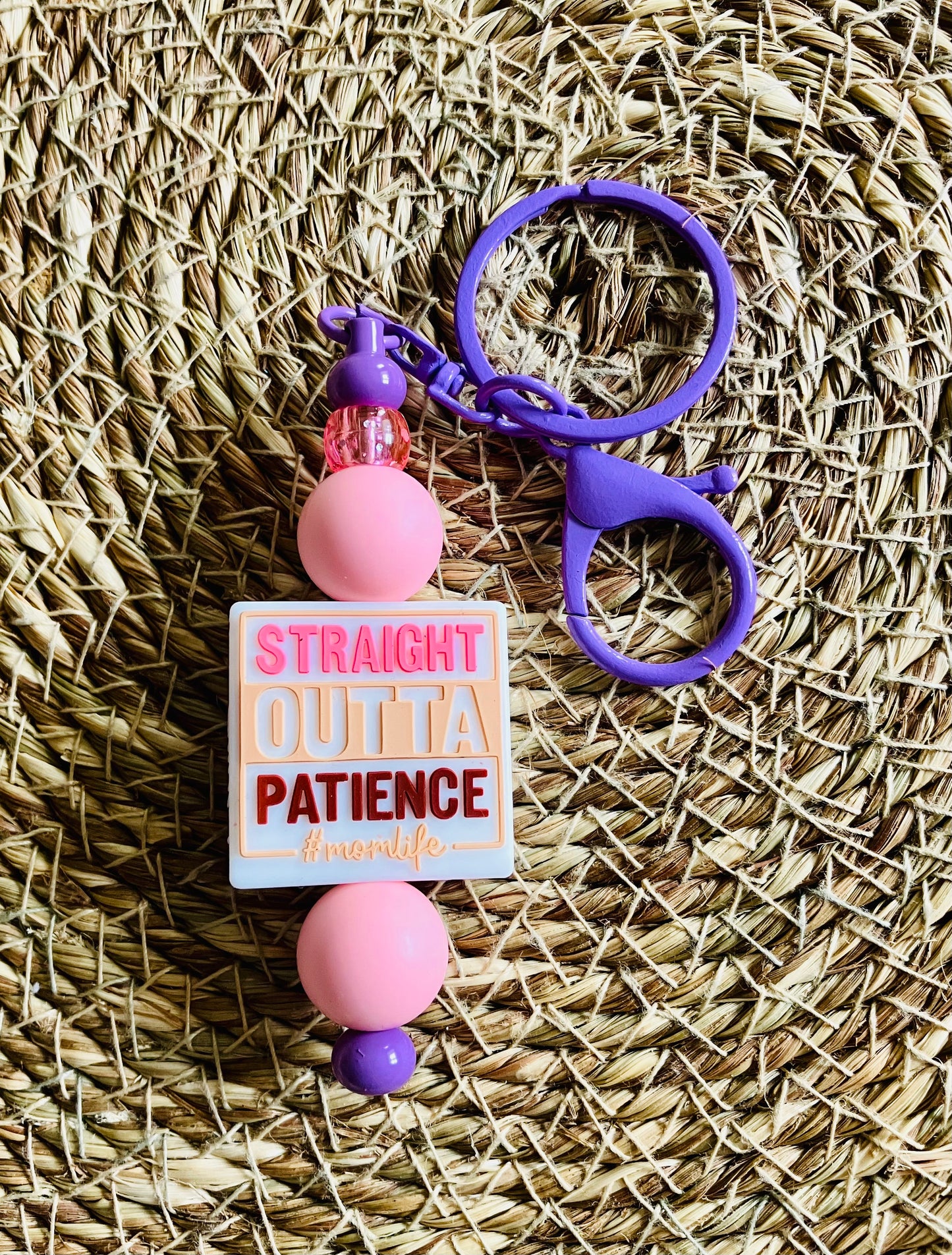 Beaded Keychain #13