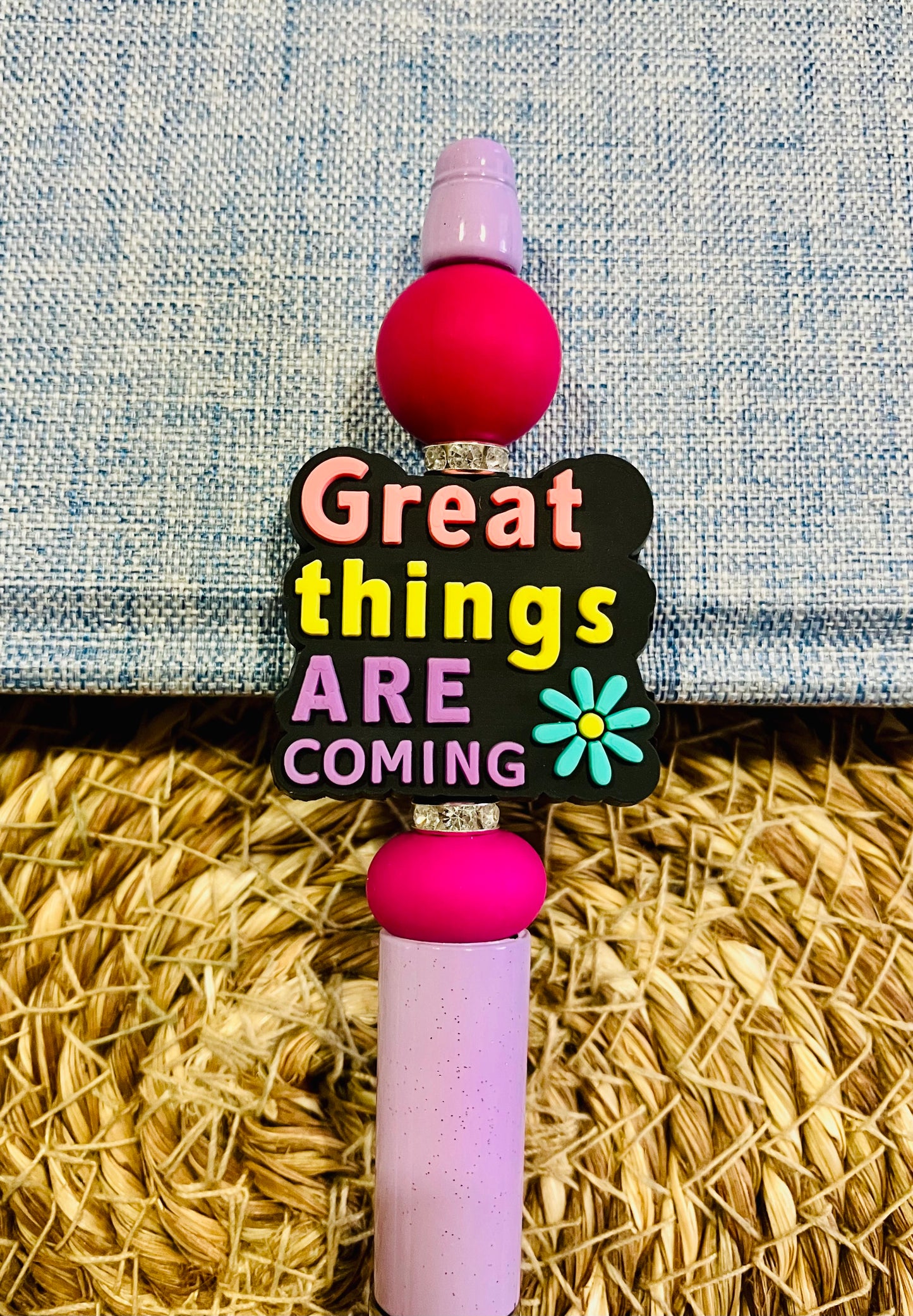 Beaded Pen @44