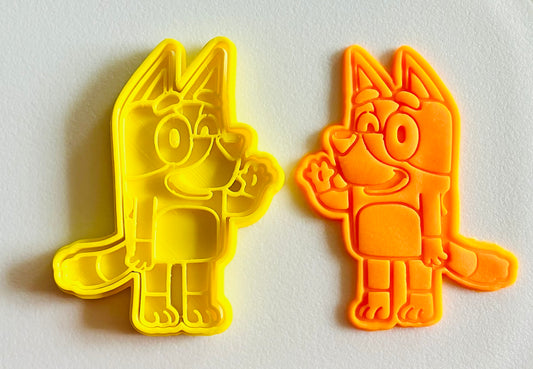 3D Printed Doh/Clay Cutter and Stamp #12