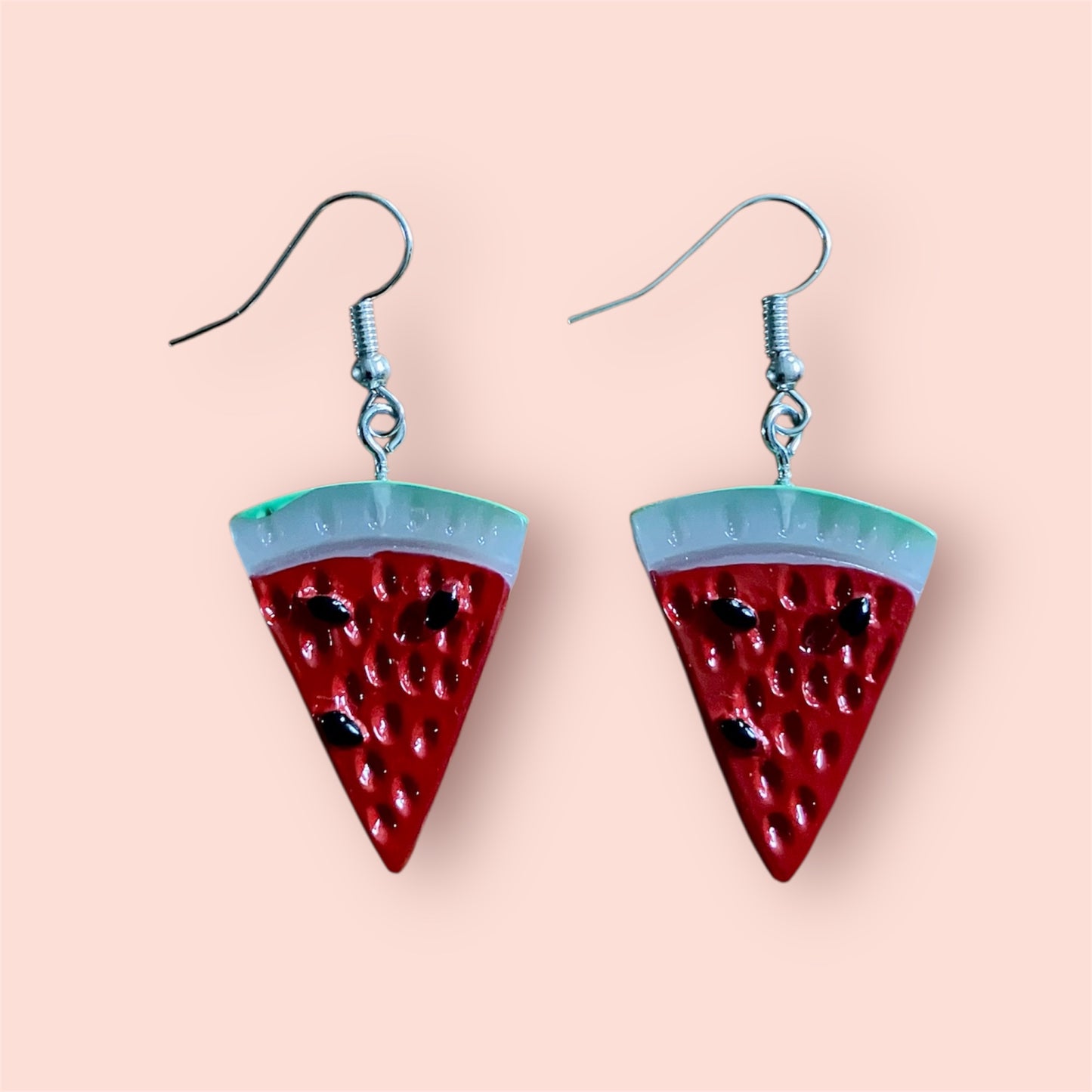Watermelon Slice Earrings