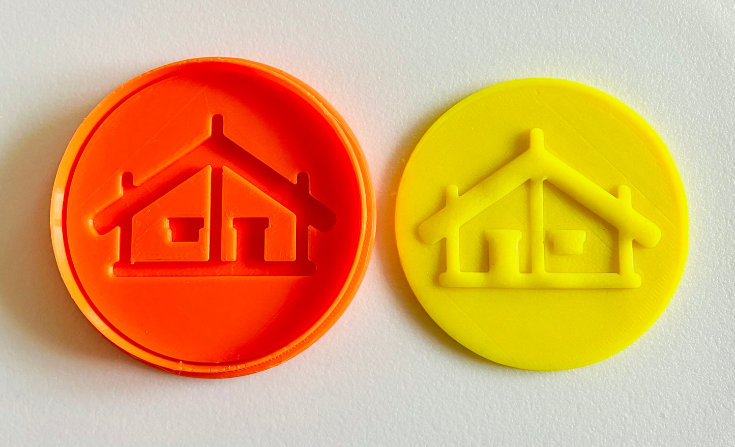 3D Printed Wharenui Doh/Clay Cutter and Stamp #46