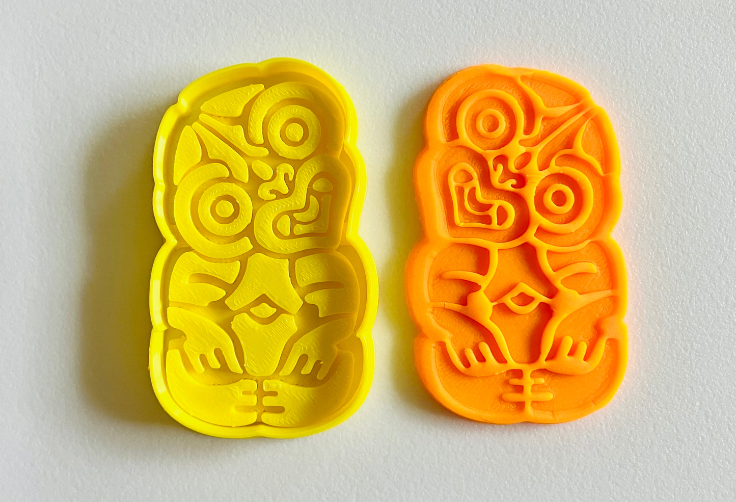 3D Printed Hei-tiki Doh/Clay Cutter and Stamp #16