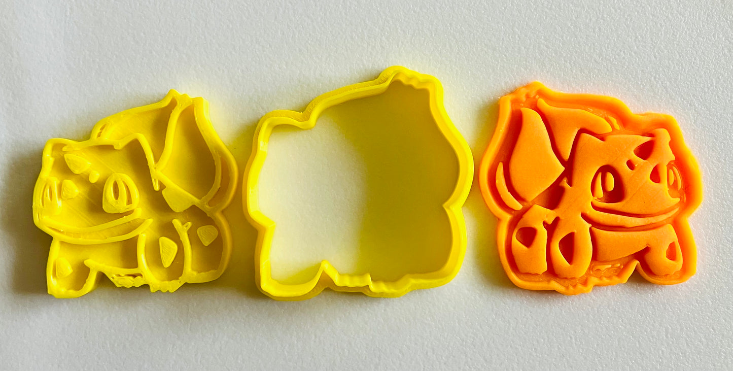 3D Printed Doh/Clay Cutter and Stamp #19