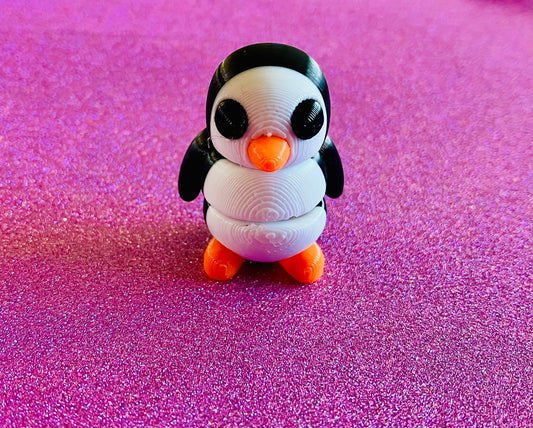 3D Printed Mini Articulated Penguin