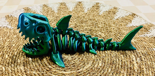 3D Printed Shark (Removable Head)