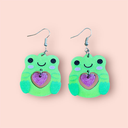 Frog Earrings