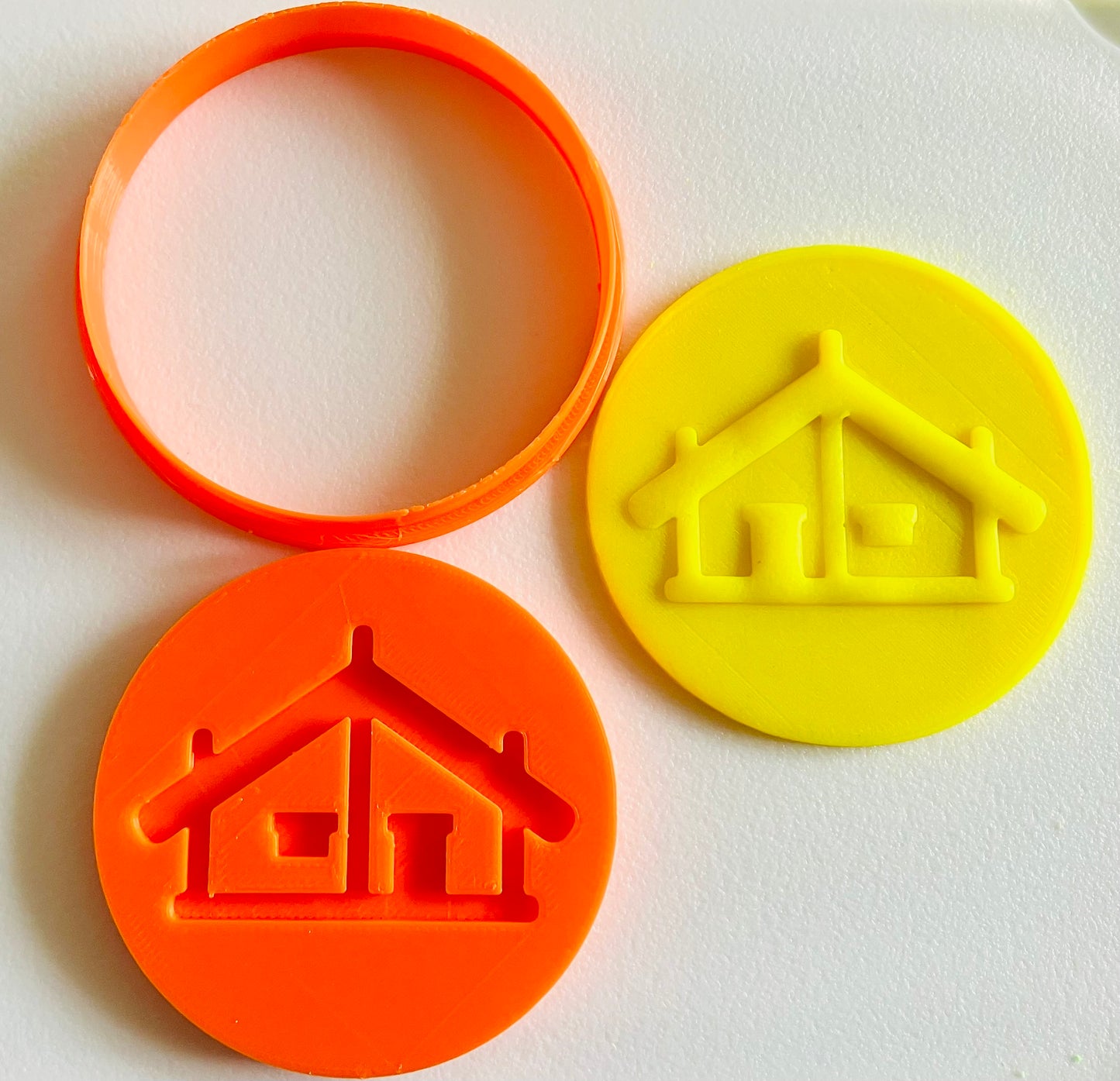 3D Printed Wharenui Doh/Clay Cutter and Stamp #46